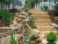 Stone Stairway by Outdoor Images